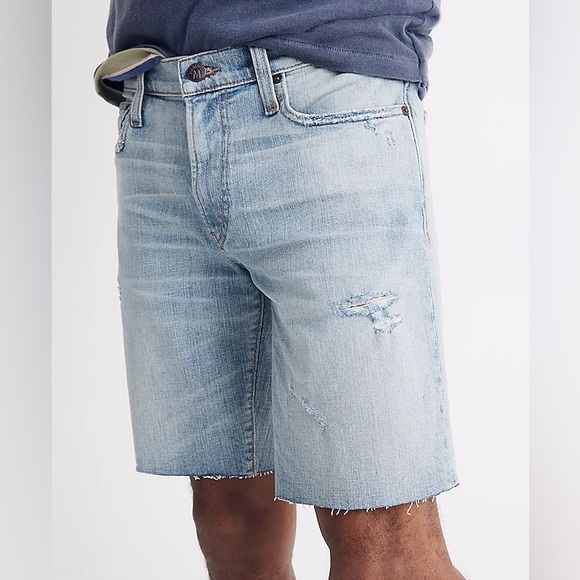 Madewell Other - Madewell 9” denim distressed shorts size W28